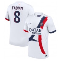 Fotbalové Dres Paris Saint-Germain Fabian Ruiz #8 Venkovní 2024-25 Krátký Rukáv